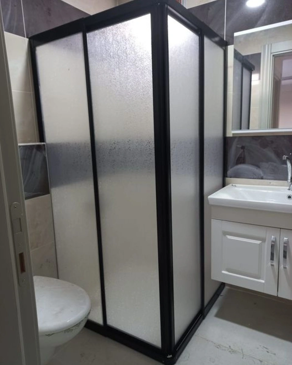 Bella Serisi Siyah Profilli Mika Duşakabin - Görsel 2