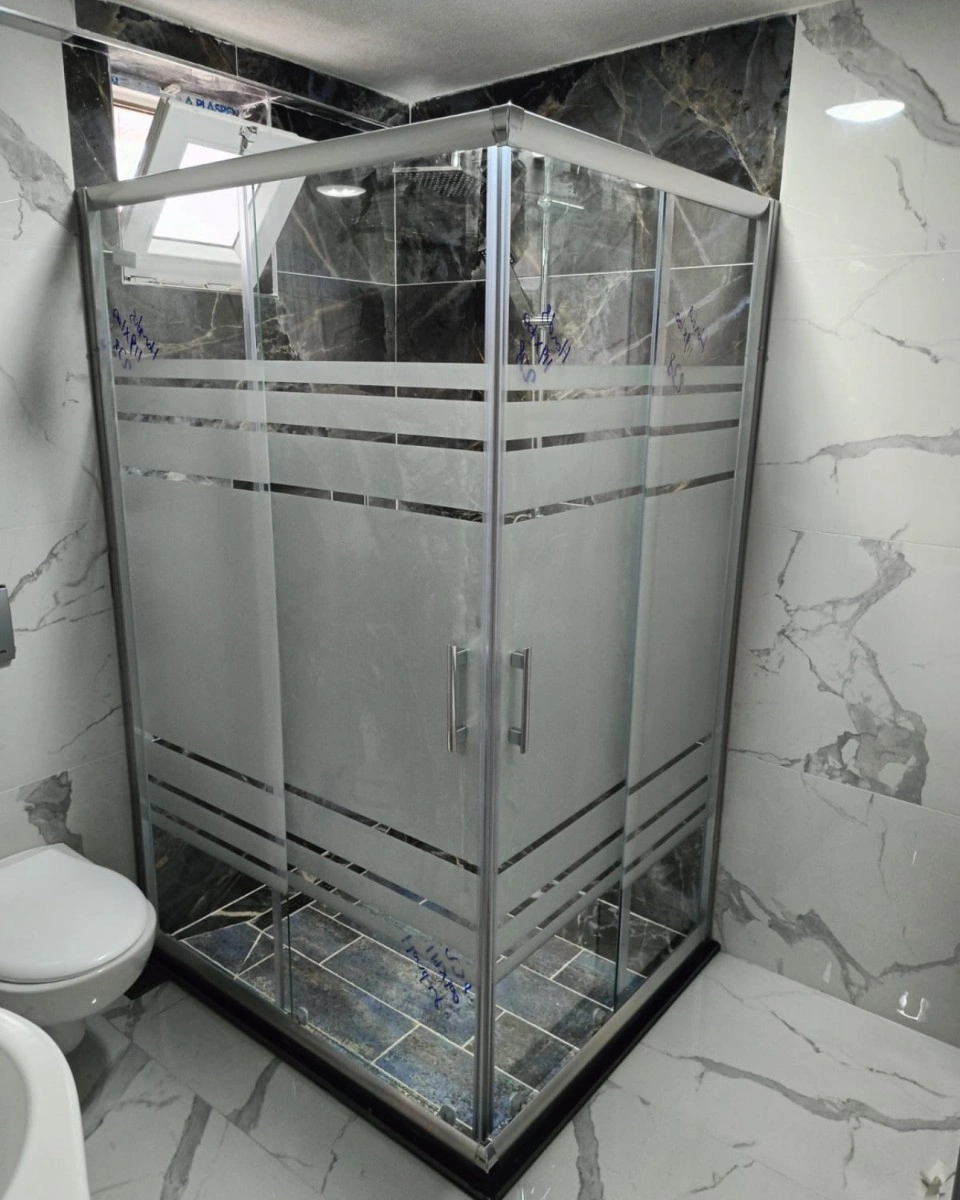 Pool Serisi Desenli Cam Duşakabin. - Görsel 2