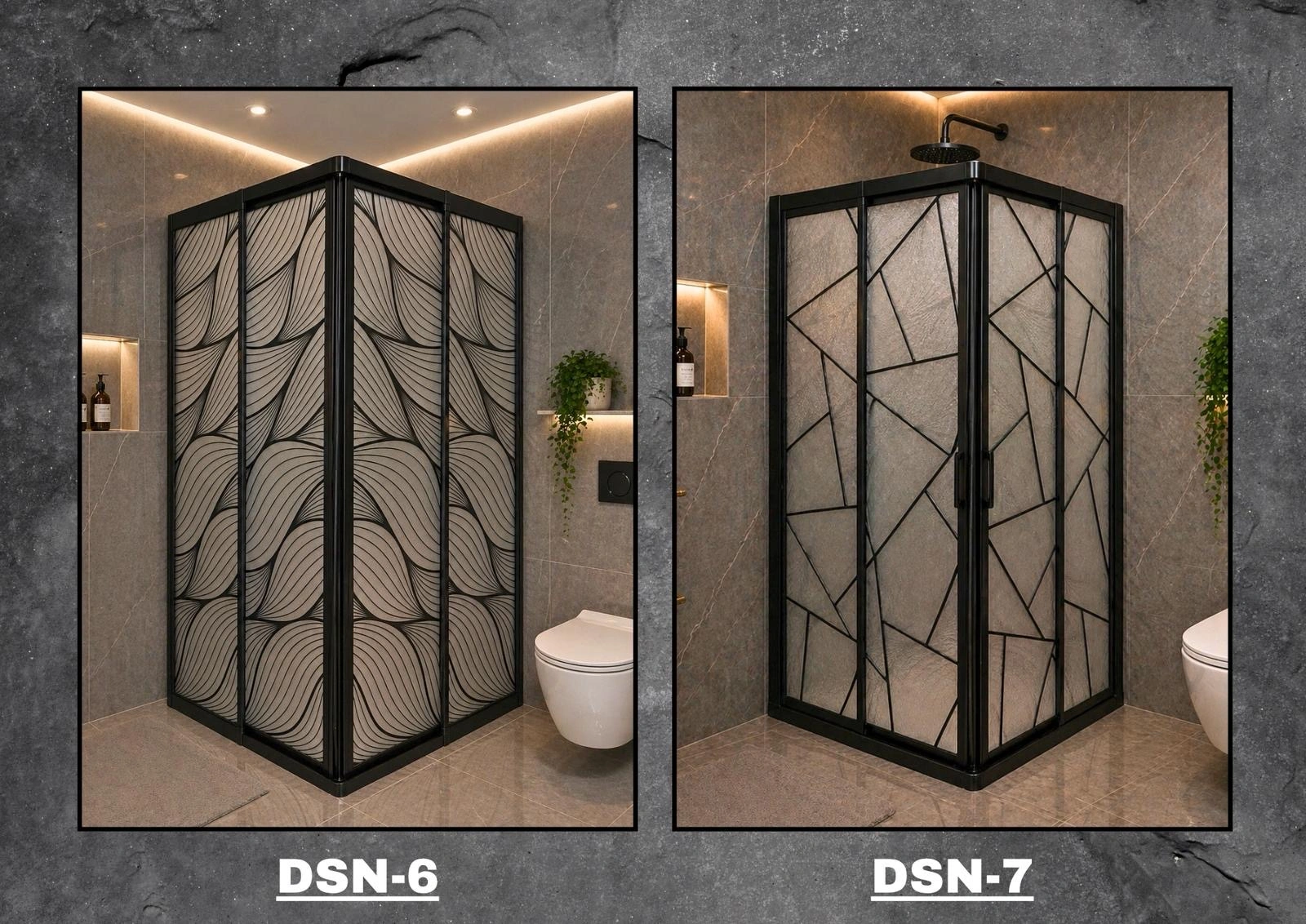 Bella Yeni Baskı Desenli Pleksi Kabin - Görsel 1